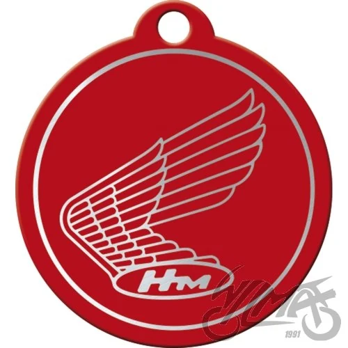 Brelok do kluczy Honda logo red 48044 — ujęcie 3