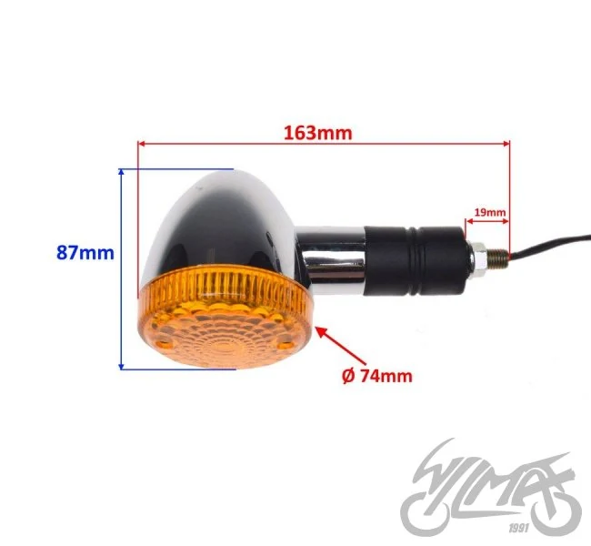 Kierunkowskazy tylne do Benelli Imperiale 400 — komplet — ujęcie 2