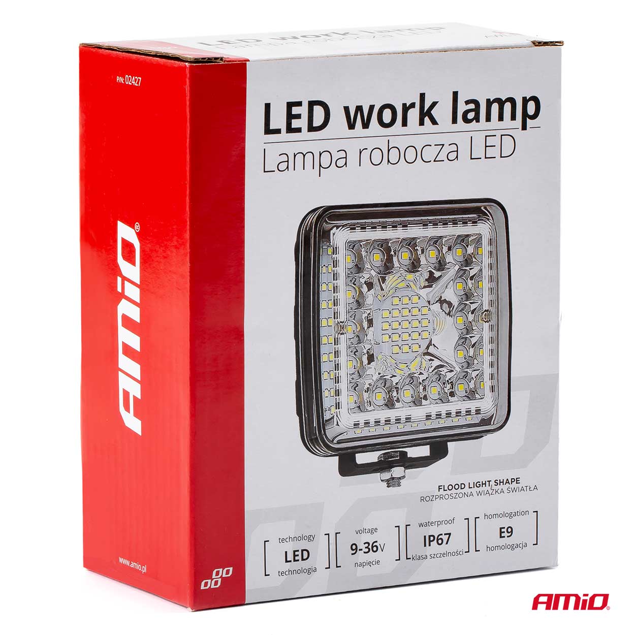 Lampa robocza szperacz LED AWL13 45 W 12 V 24 V — ujęcie 12