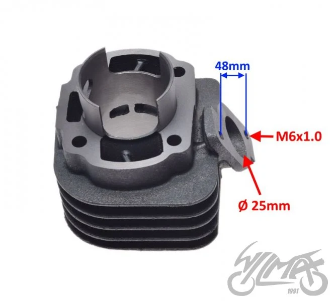 Cylinder do Yamahy Jog — oznaczenie 80, komplet — ujęcie 3