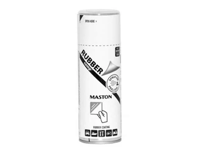 MASTON Płynna Guma Spray 400 ml - Biały Półmat (satin)
