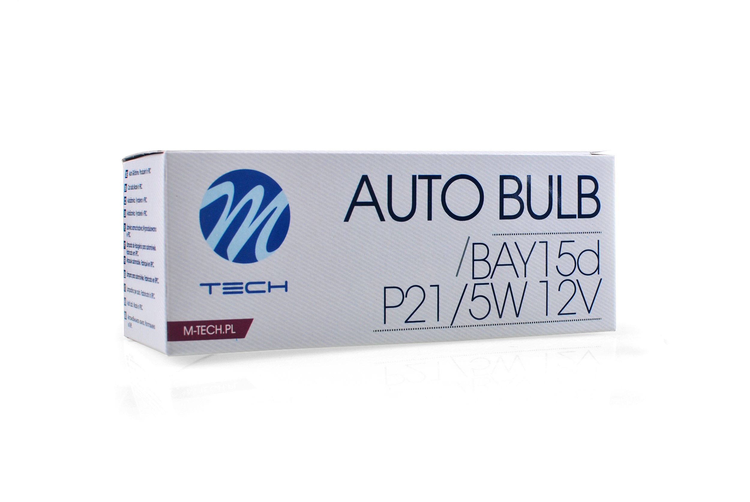 Żarówka pomocnicza 12 V P21W/5W M-Tech, 10 szt. Z15 — ujęcie 5