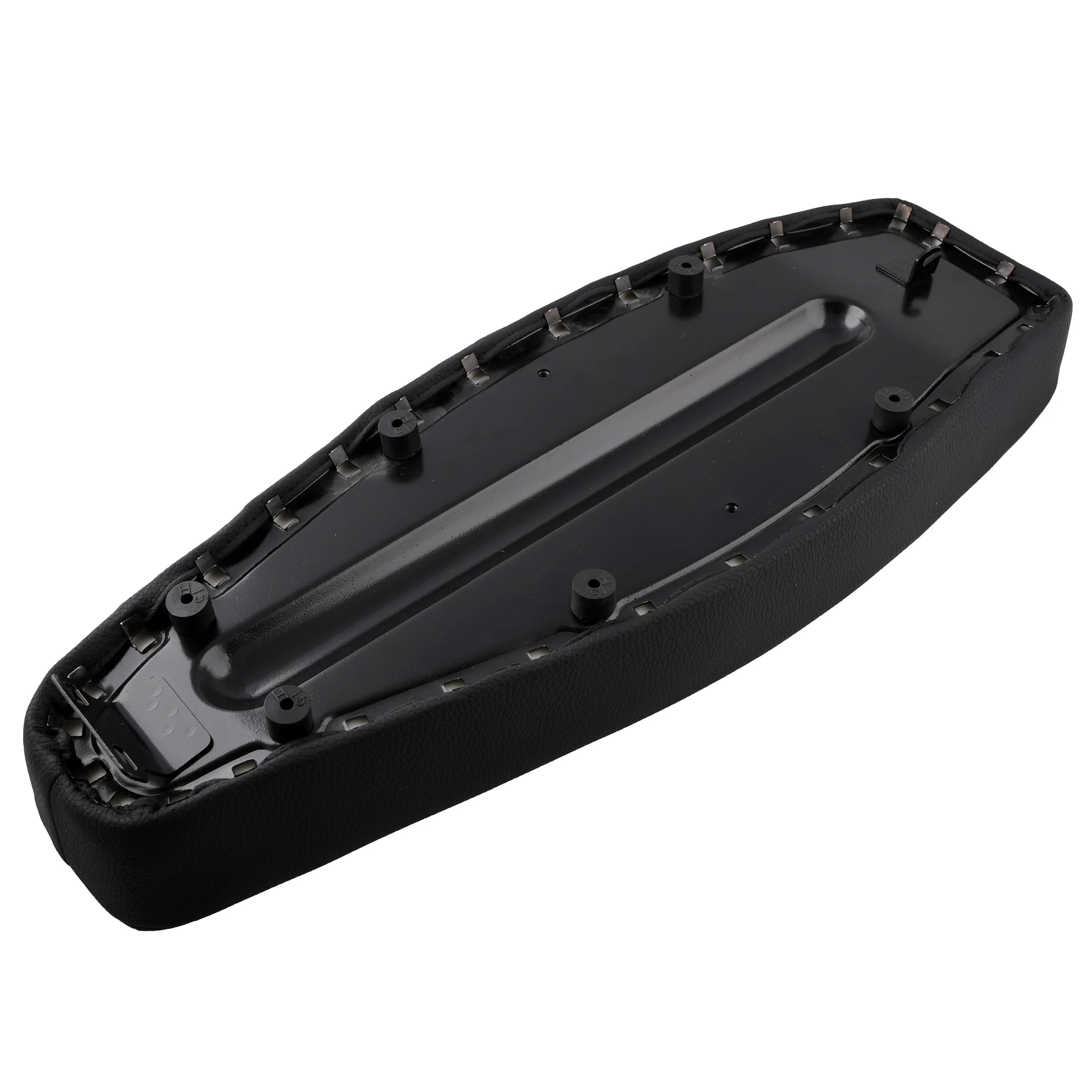 Siedzenie Simson S50 S51 S70 tuning pikowane double line czarne + szare szwy DPR Performance — ujęcie 5