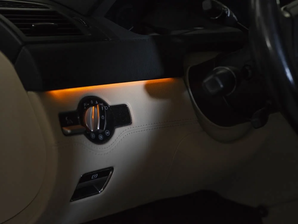 Światłowód Ambient LED LIGHT Czerwony 2m — ujęcie 3