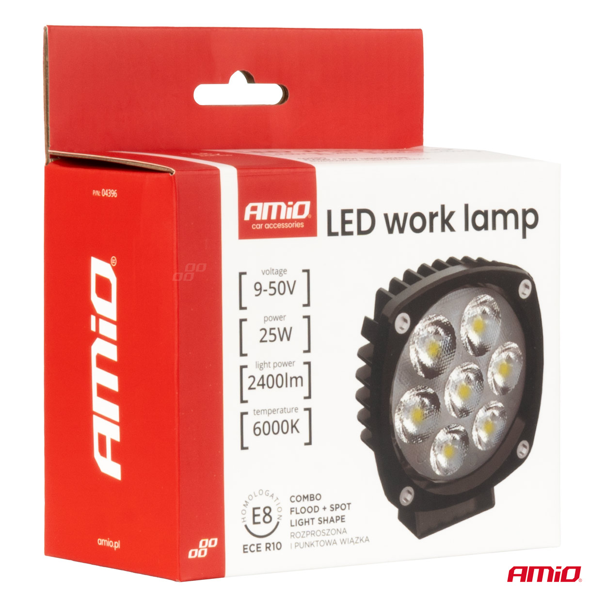 Lampa robocza szperacz LED 25 W COMBO 12 V 24 V — ujęcie 8