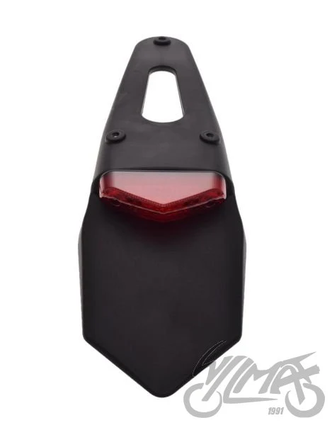 Lampa tylna LED z błotnikiem i czerwonym kloszem — AM9901B — ujęcie 2