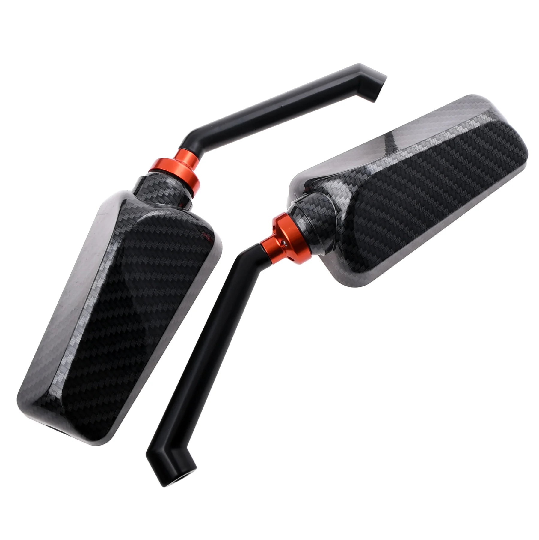 Lusterka M8 / M10 uniwersalne DPR Performance carbon połysk kpl. — ujęcie 3