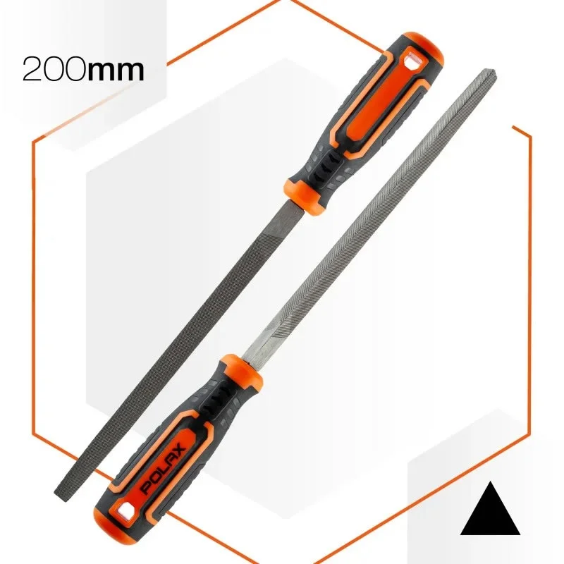 Pilnik do metalu trójkątny 200mm Polax — ujęcie 3