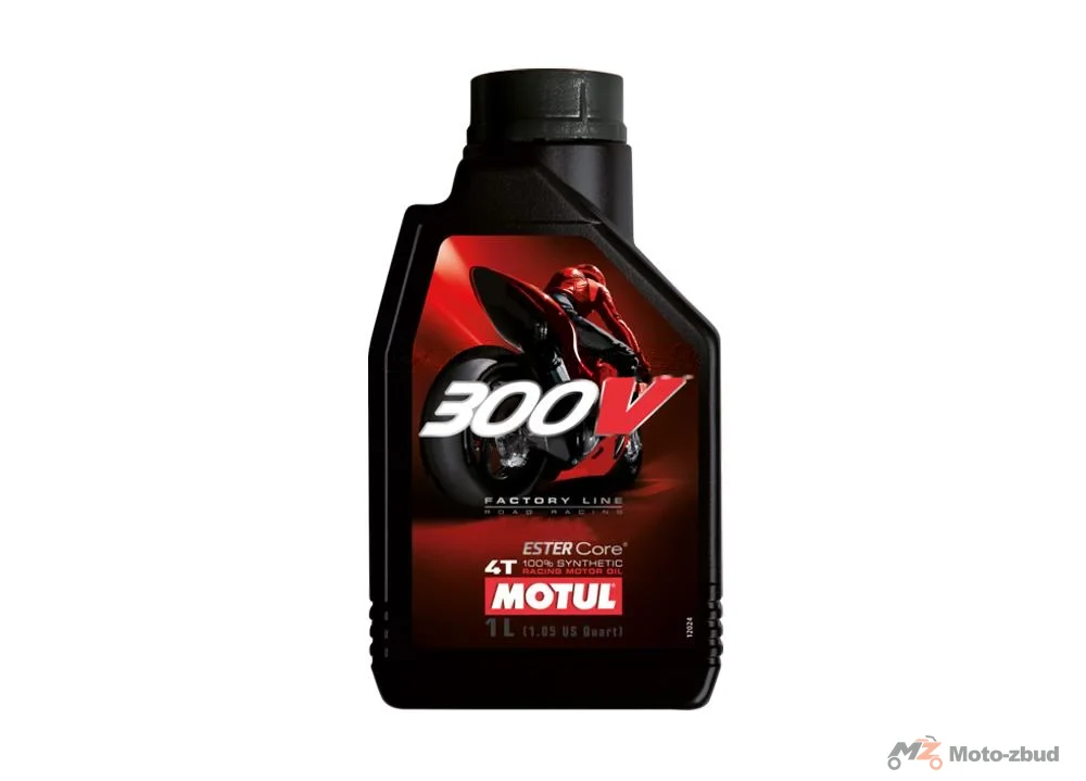 Motul 300V Factory Line Racing/Road 10W40 1L Full syntetyczny olej motocyklowy