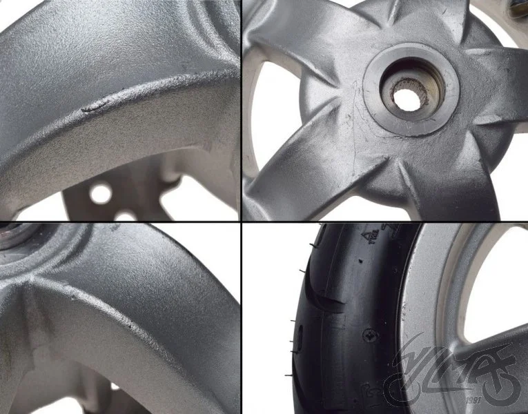 Obręcz koła 10 × 3,00 tył + przód do Piaggio zip — ujęcie 2