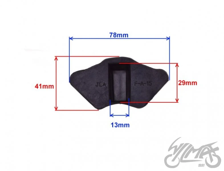 Guma zabieraka tylnej zębatki do Shineray XY125-10D — ujęcie 3
