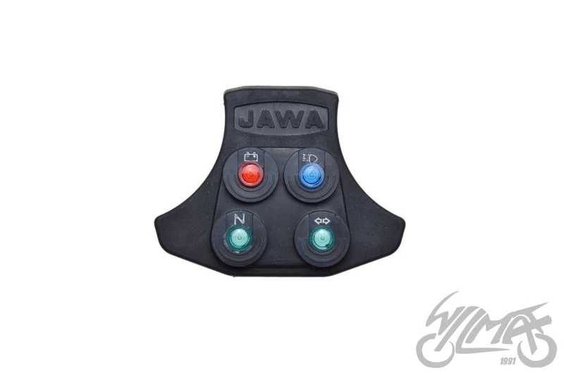 Półka kontrolek Jawa TS — ujęcie 2