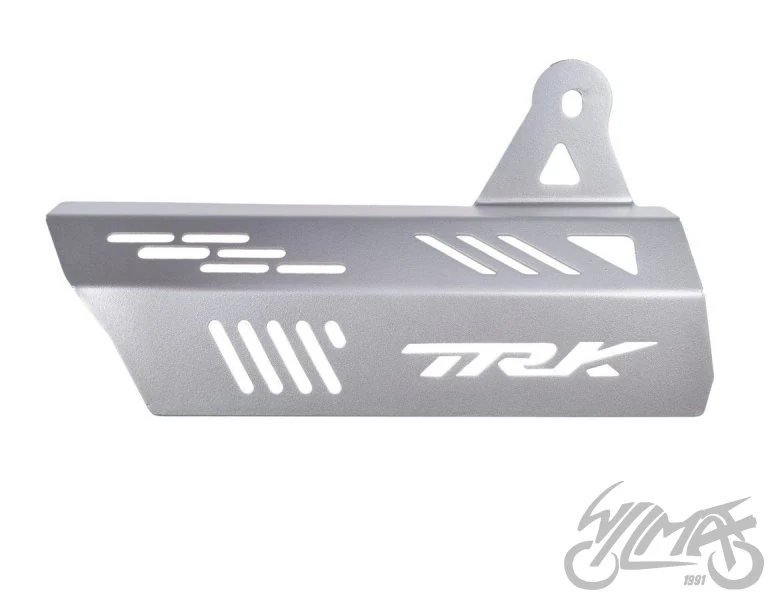 Osłona termiczna tłumika do Benelli TRK 702X srebrny — ujęcie 2