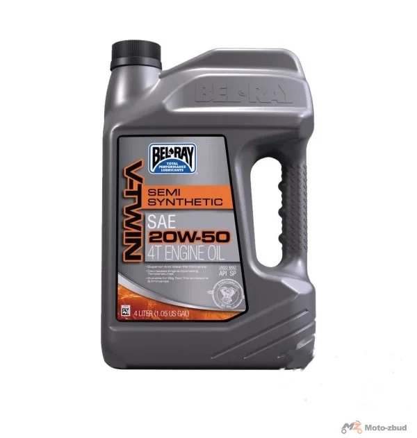 Olej Bel-Ray v-twin mineralny 4T 20 W-50 4 l