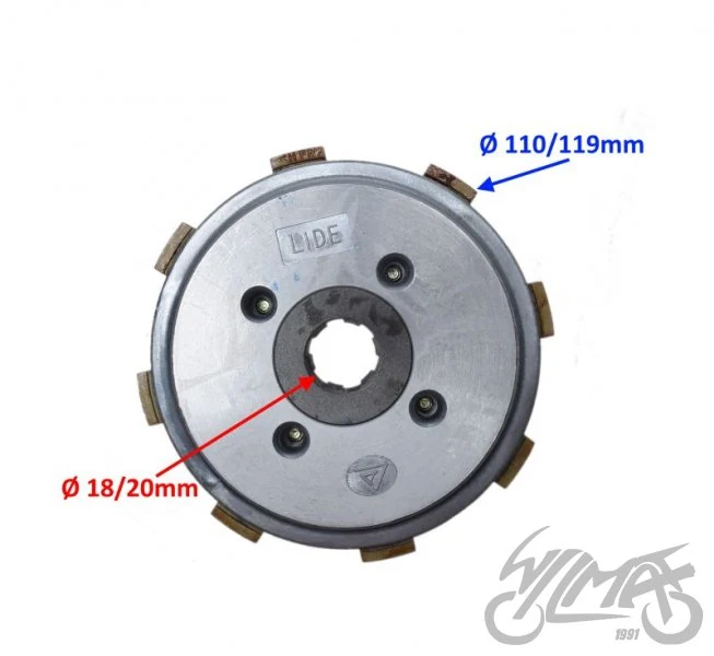 Sprzęgło tarcze do Shineray XY125-10D — ujęcie 2