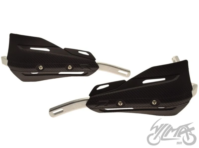 Osłony dłoni Enduro — czarne, para z mocowaniami — AW52558 — ujęcie 2