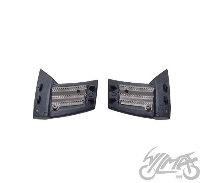 Wlot powietrza tył LS2 MX436 MX437 EVO Matt Black — ujęcie 2