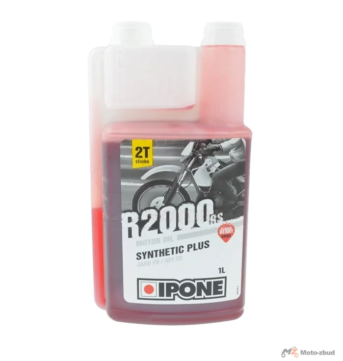 Olej Ipone R2000RS 2T semi 1 l truskawka