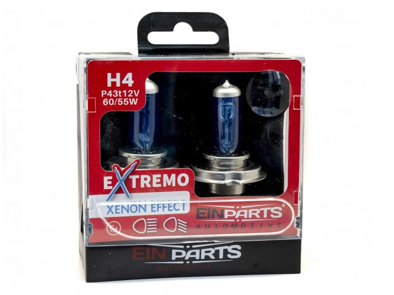 Żarówka H4 12V 60/55W EXTREMO 100% XENON EFFECT 2szt. — ujęcie 4