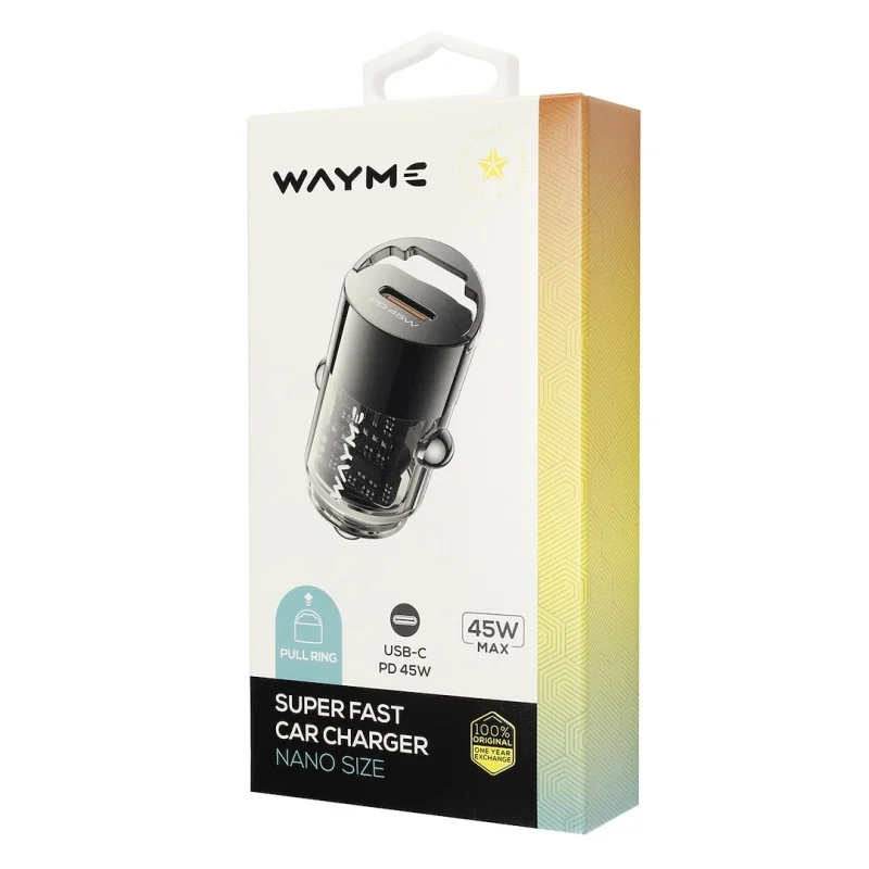 WAYME Ładowarka 12/24V USB-C PD 45W nano z pierścieniem — ujęcie 2