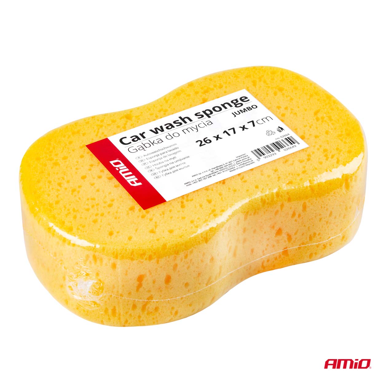 Gąbka do mycia samochodu JUMBO 26 x 17 x 7 cm — ujęcie 2