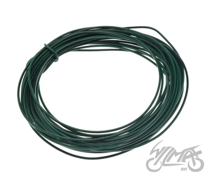 Przewód instalacji 1,00 mm zielony/czarny 10 metrów — ujęcie 1