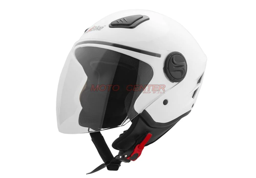 Kask motocyklowy otwarty City-Bike WL-202 biały rozmiar S ECER22.06 — ujęcie 1
