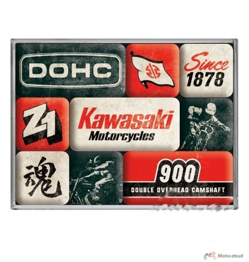 Magnes Kawasaki motorcycle 9 szt. 83114