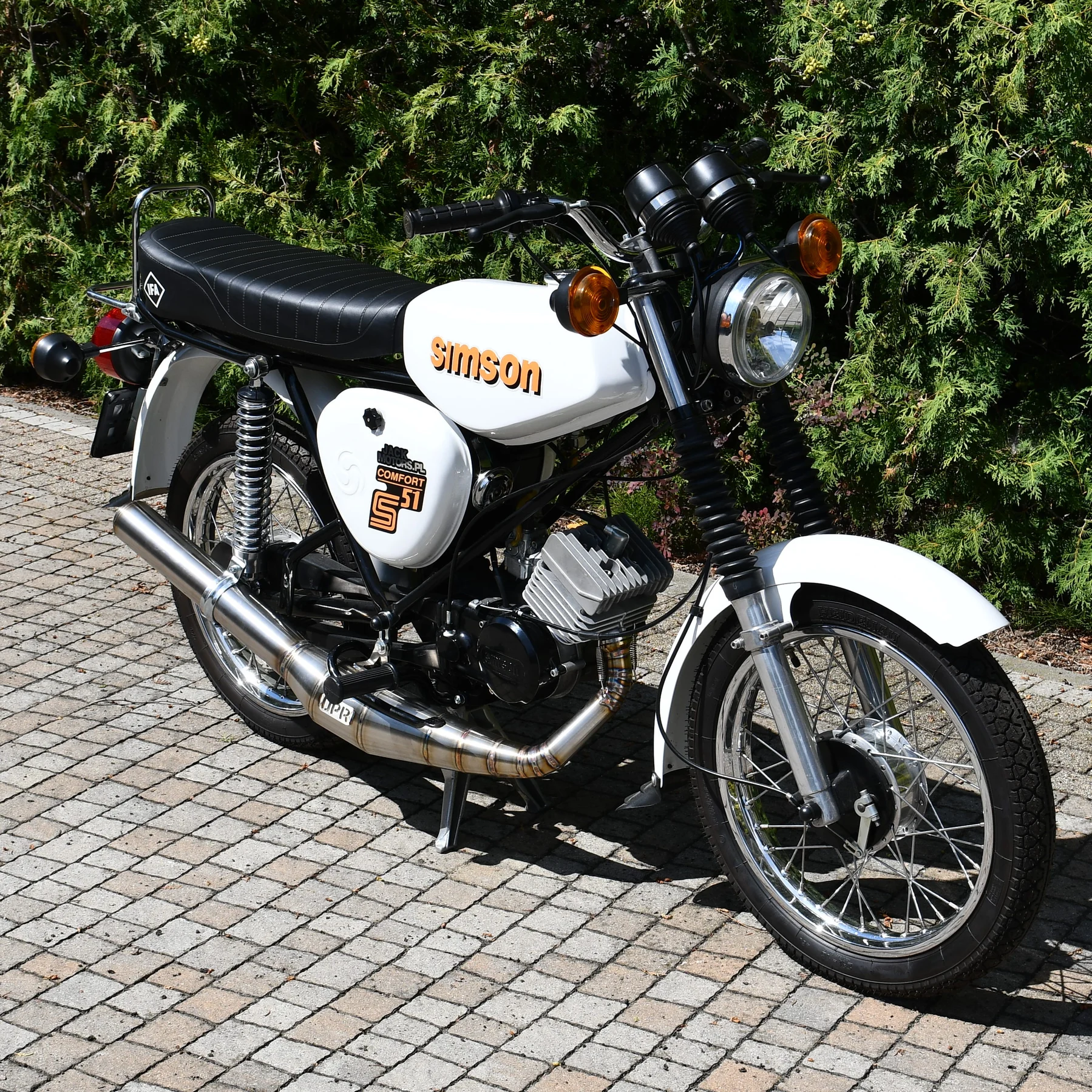 Tłumik Simson racing classic 85-110 cm³ DPR Performance — ujęcie 3