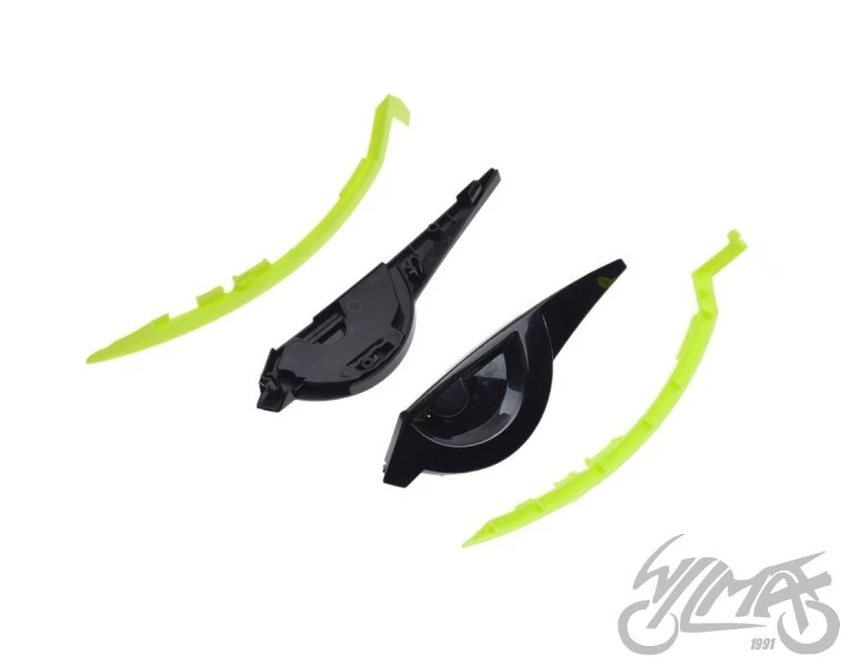 Wlot powietrza górny LS2 FF812 Black / h-v line — ujęcie 2
