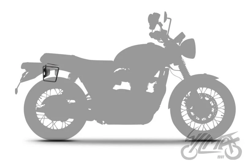 Sakwa boczna SHAD cafe racer SR38 brązowa — ujęcie 6