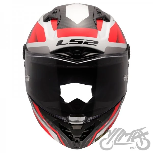 Kask LS2 FF805 Thunder gp Aero Raute WH.Red-06 — rozmiar M — ujęcie 3
