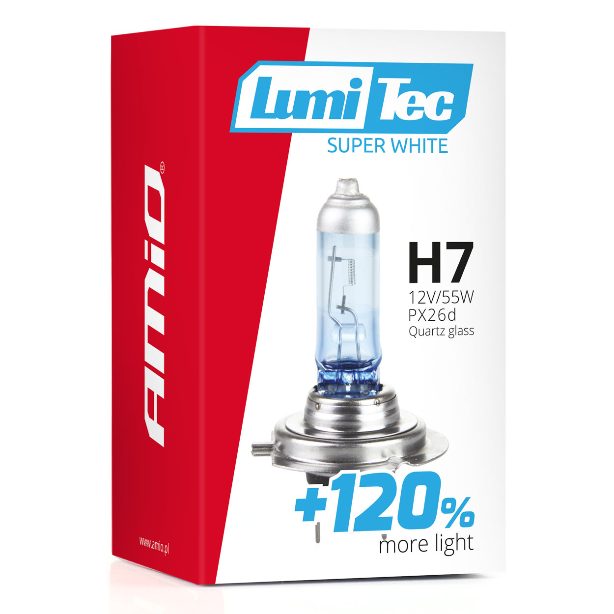 Żarówka halogenowa H7 12 V 55 W LumiTec Super White +120% — ujęcie 5