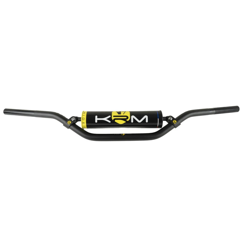 Kierownica KRM Pro Ride czarno - żółta 22 mm + gąbka — ujęcie 1