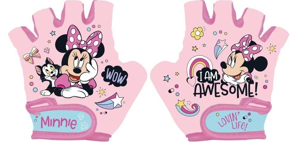 Rękawiczki na rower minnie
