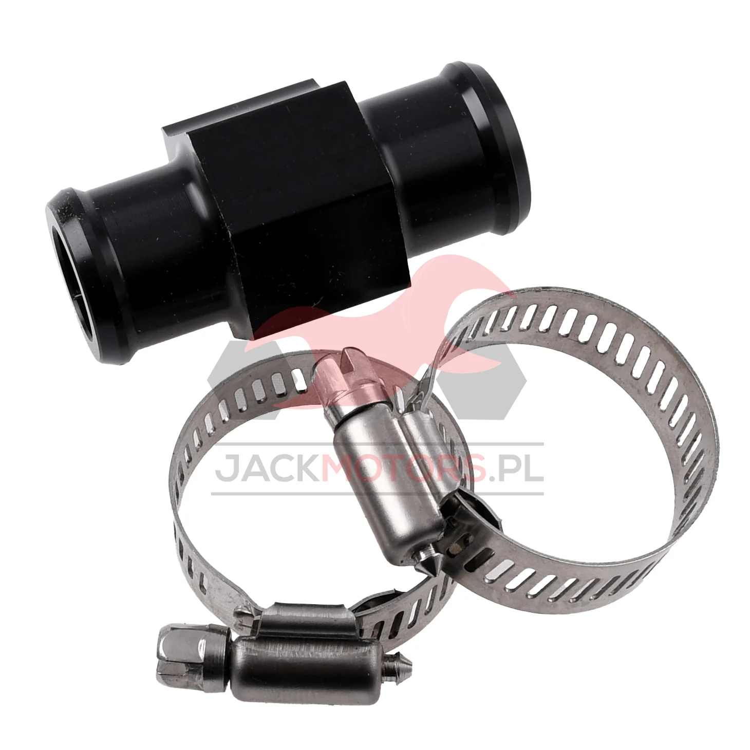 Adapter czujnika temperatury 1/8" 22 mm aluminium CNC czarny — ujęcie 1