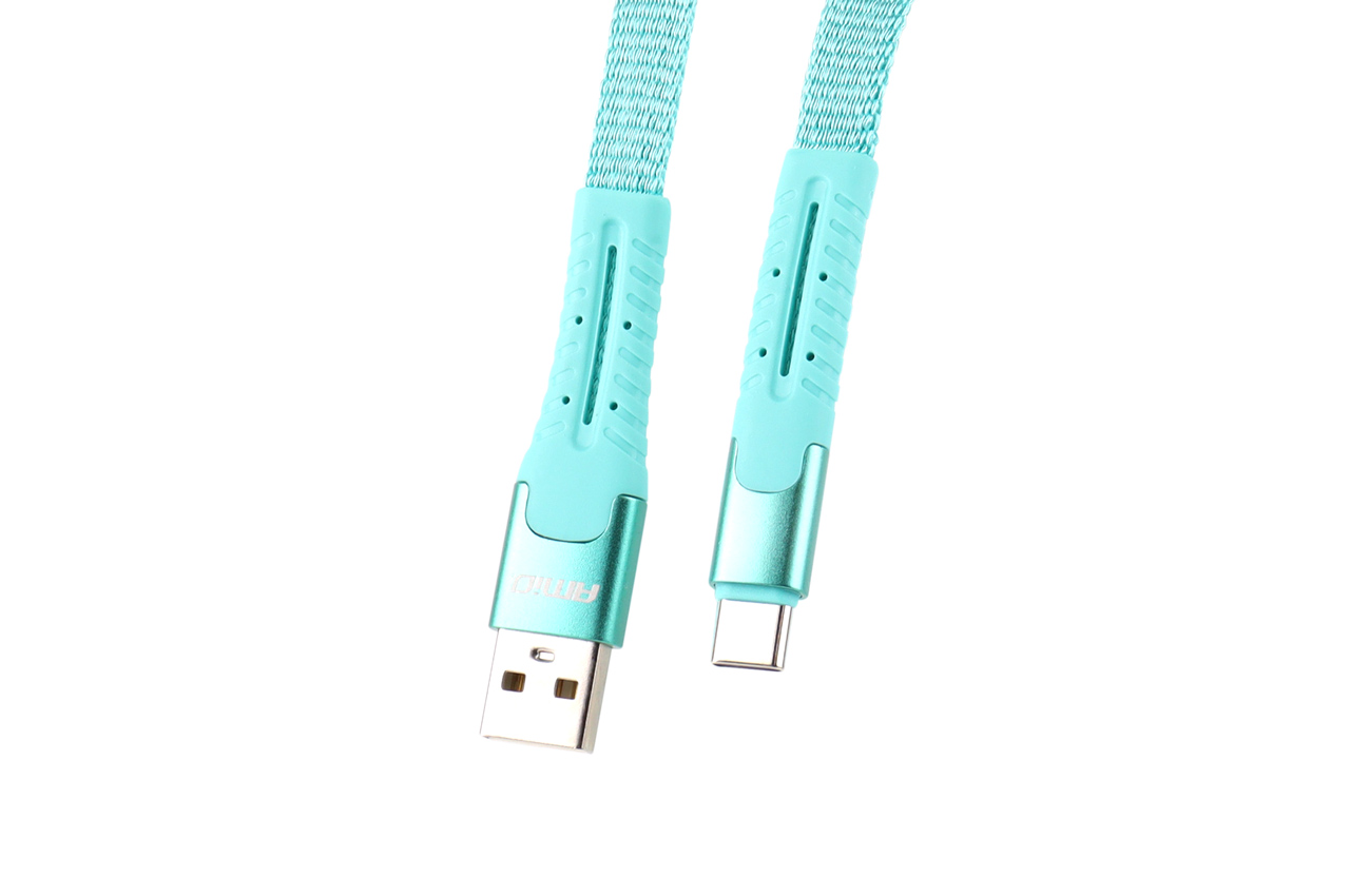 Kabel USB USB-C sprężynujący 1.2 m UC-14 — ujęcie 2