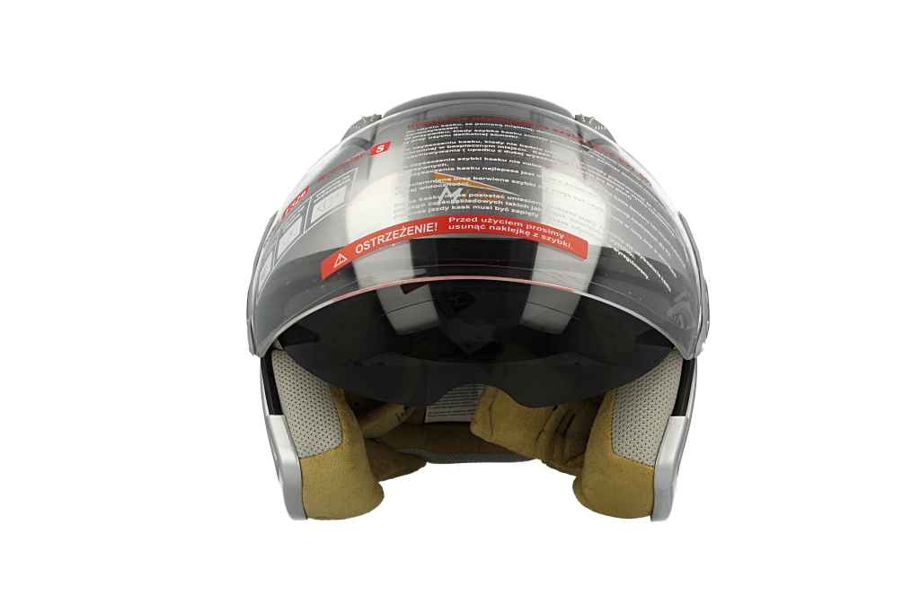 Kask motocyklowy VCAN V529 Grey – S