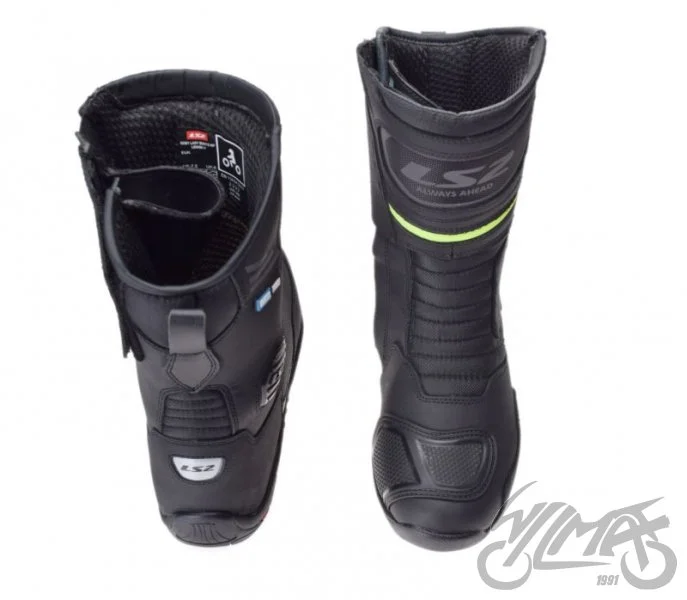 Buty LS2 goby lady wp Black h-v yellow 39 — ujęcie 3