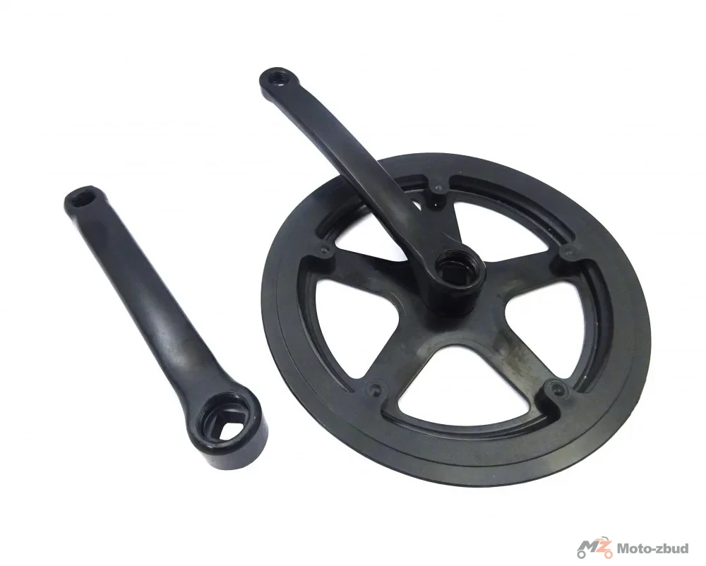 Mechanizm korbowy Z44 stalowy czarny z osłoną