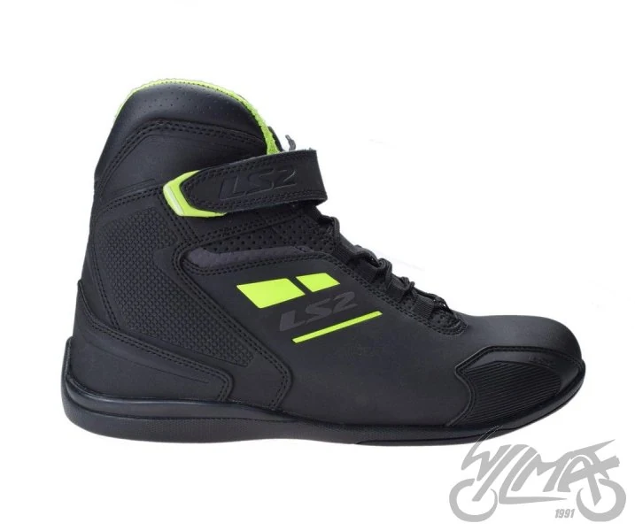 Buty motocyklowe LS2 Garra — czarno-żółte fluo, rozmiar 45 — ujęcie 4
