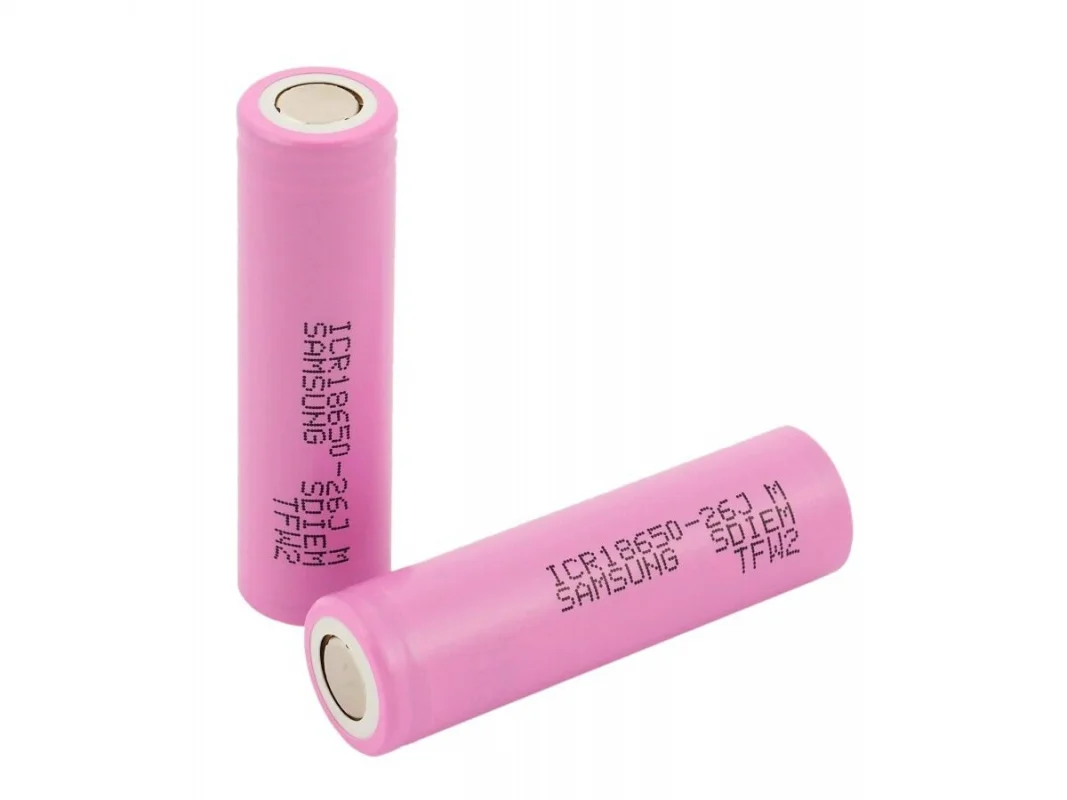 Akumulatorek 18650 Li-ion 2600 mAh Samsung (bez zabezpieczenia) — ujęcie 2