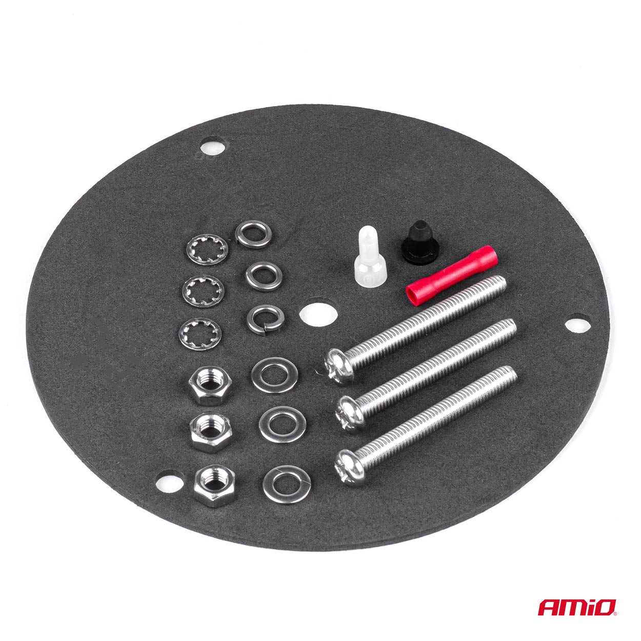 Lampa ostrzegawcza błyskowa kogut 80 LED magnes R10 12 V 24 V W14M — ujęcie 5