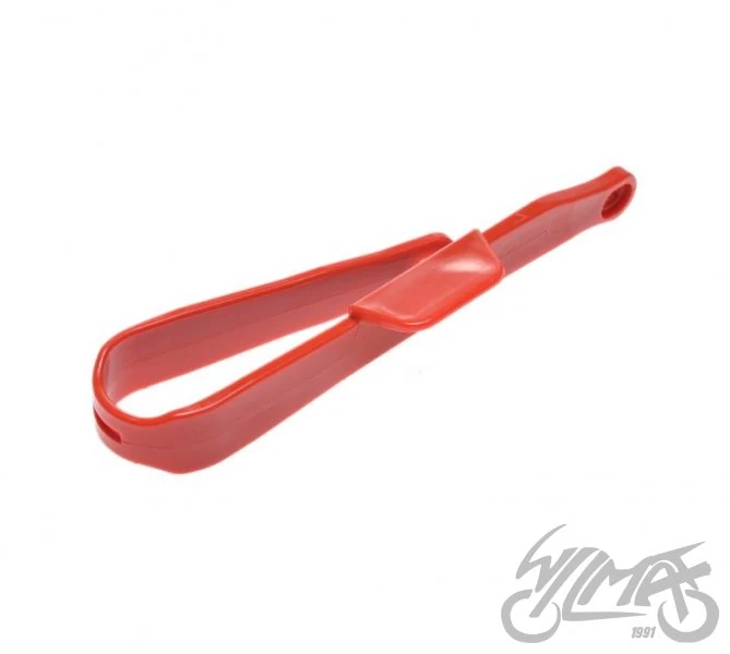 Ślizg łańcucha czerwony do pit bike typu CRF50 — ujęcie 3