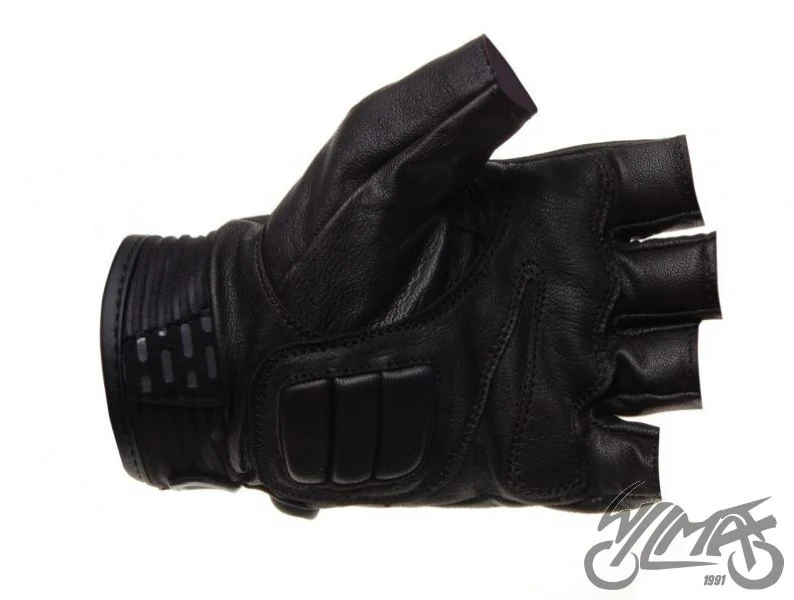 Rękawice InMotion bez palców, perforowane — czarny, 3XL — ujęcie 2