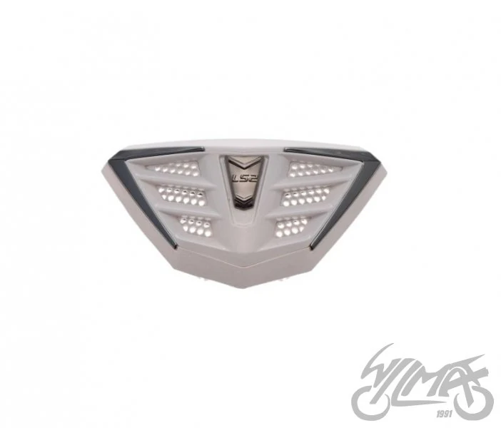 Wlot powietrza przedni LS2 FF900 White — ujęcie 2