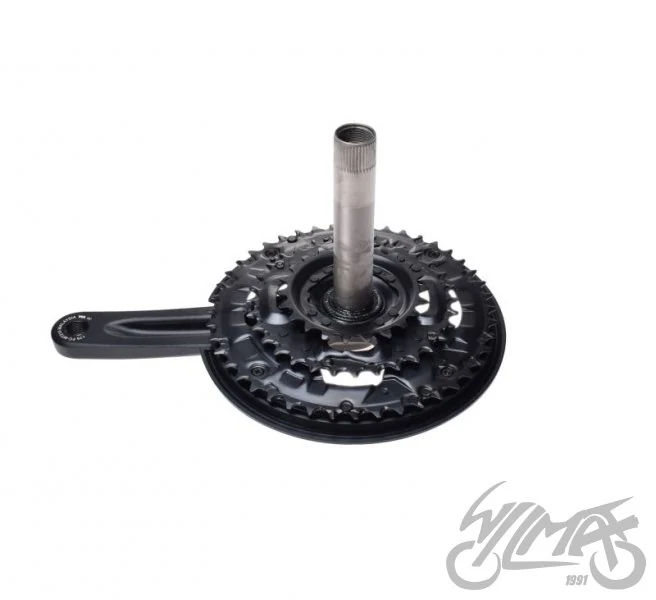 Mechanizm korbowy Shimano FC-MT210-3 — 44/32/22 zębów — 175 mm — ujęcie 3