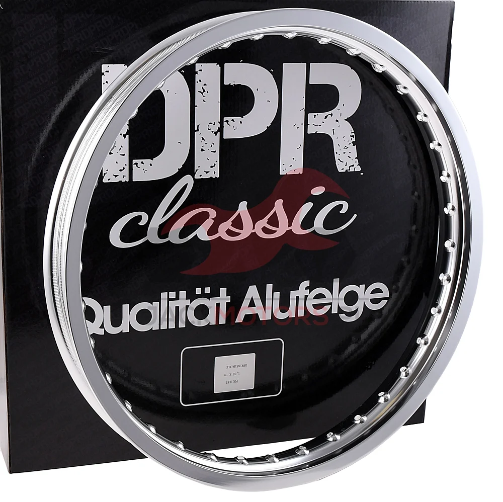 Obręcz koła WSK SHL 1,85 × 19 aluminiowa DPR Classic — ujęcie 1