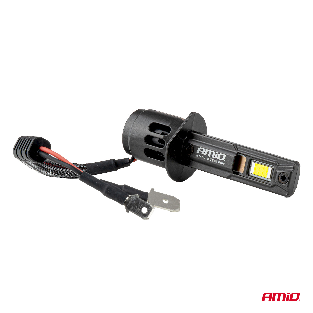 Żarówki samochodowe LED seria F25 PRO BLACK FULL CANBUS H1 68 W 12 V 24 V — ujęcie 8