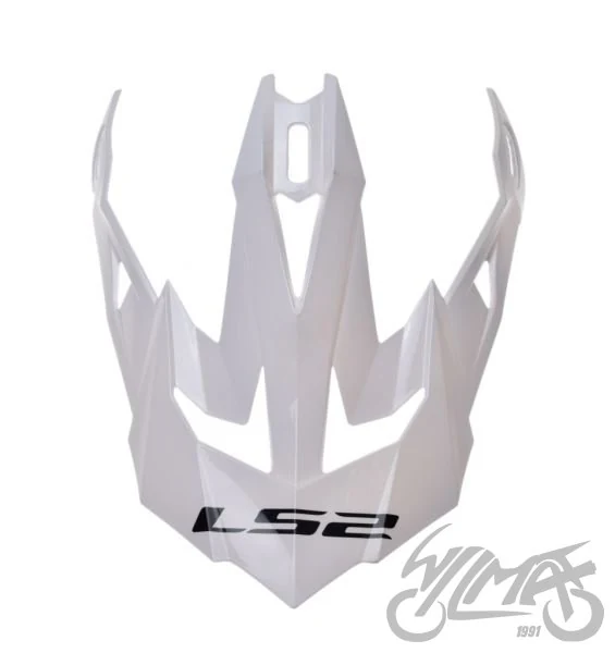 Daszek kasku MX470 gloss white — ujęcie 2